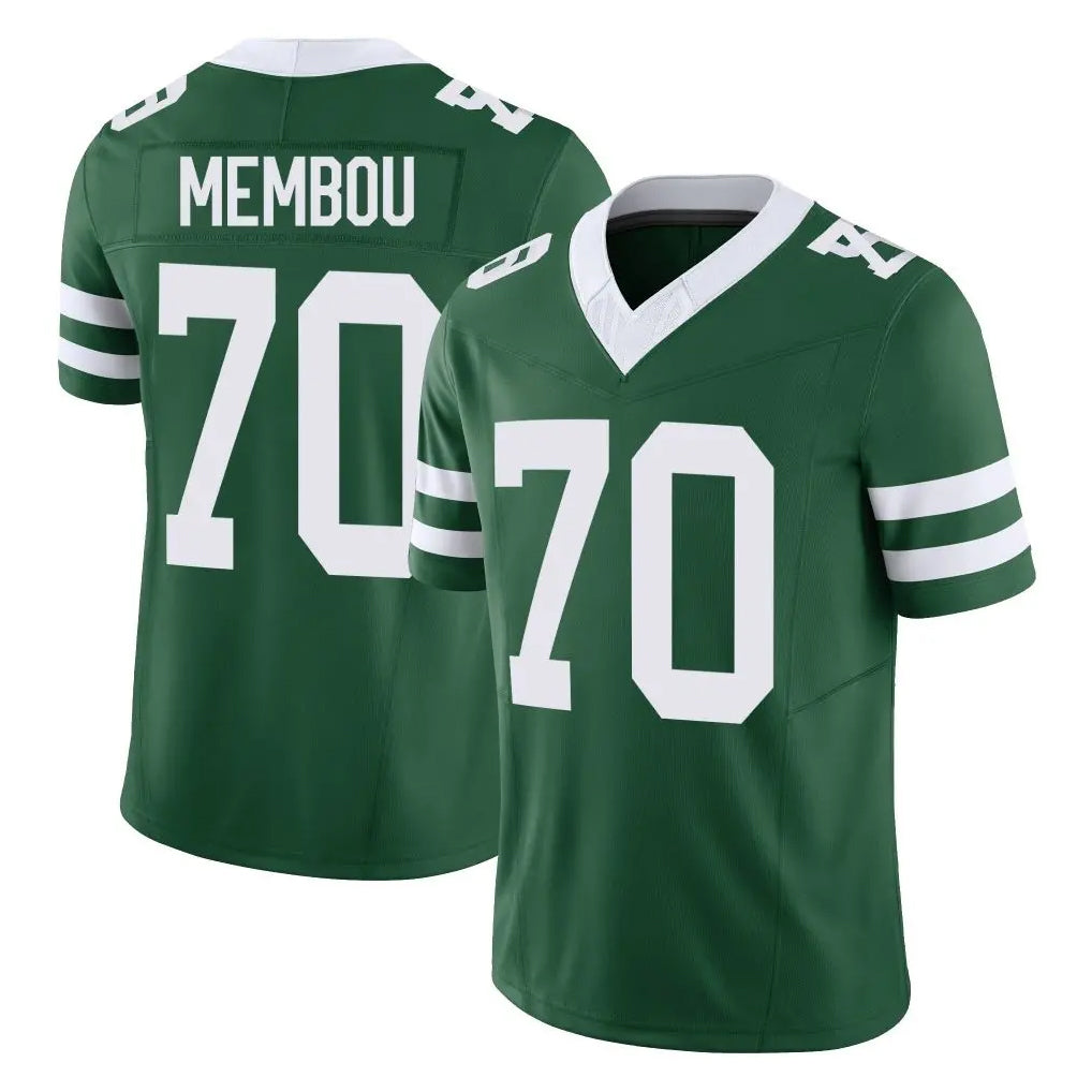 Parkc NY.Jets #70 Armand Membou Player Green Legacy Limited Vapor F.U.S.E. Home Game Stitched Jerseys