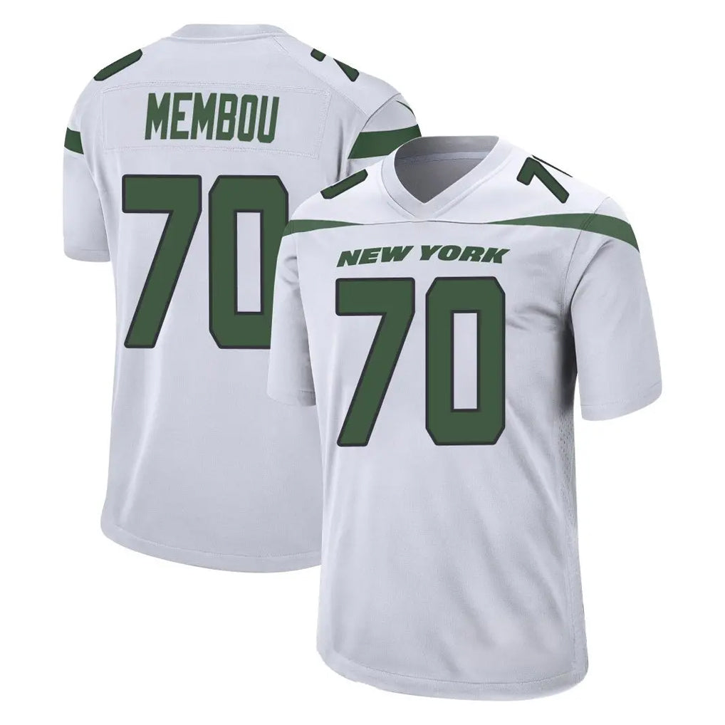 Parkc NY.Jets #70 Armand Membou Player White Spotlight Home Game Stitched Jerseys
