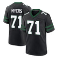 Parkc NY.Jets #71 Josh Myers Player Black Legacy Home Game Stitched Jerseys