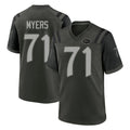 Parkc NY.Jets #71 Josh Myers Player Green 2025 Rivalries Collection Home Game Stitched Jerseys