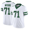 Parkc NY.Jets #71 Josh Myers Player White Legacy Limited Vapor F.U.S.E. Home Game Stitched Jerseys