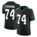 Parkc NY.Jets #74 Olu Fashanu Player Black Limited Legacy Vapor F.U.S.E. Home Game Stitched Jerseys