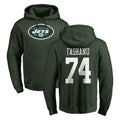 Parkc NY.Jets #74 Olu Fashanu Player Green LOGO Pullover Hoodies Limited Game Stitched Jerseys