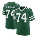 Parkc NY.Jets #74 Olu Fashanu Player Green Legacy Home Game Stitched Jerseys