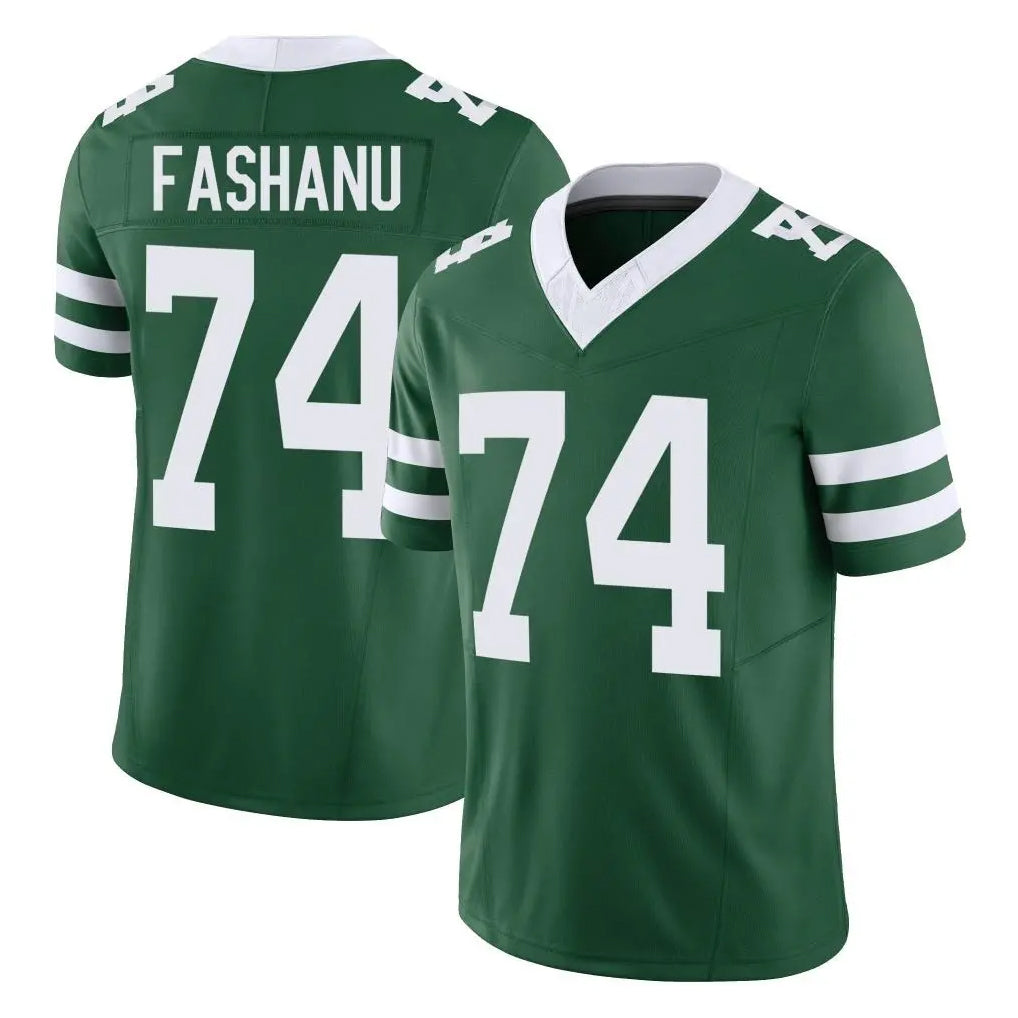 Parkc NY.Jets #74 Olu Fashanu Player Green Legacy Limited Vapor F.U.S.E. Home Game Stitched Jerseys