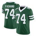 Parkc NY.Jets #74 Olu Fashanu Player Green Legacy Limited Vapor F.U.S.E. Home Game Stitched Jerseys