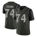 Parkc NY.Jets #74 Olu Fashanu Player Green Limited 2025 Rivalries Collection Home Game Stitched Jerseys