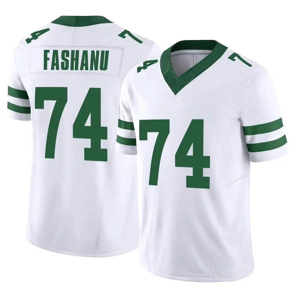 Parkc NY.Jets #74 Olu Fashanu Player White Legacy Limited Vapor F.U.S.E. Home Game Stitched Jerseys