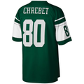 Parkc NY.Jets #80 Wayne Chrebet Mitchell & Ness Green Legacy Replica Jersey