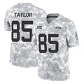 Parkc NY.Jets #85 Mason Taylor Player Arctic Camo Salute to Service Limited Game Stitched Jerseys
