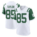 Parkc NY.Jets #85 Mason Taylor Player White Classic Home Game Stitched Jerseys