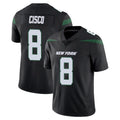 Parkc NY.Jets #8 Andre Cisco Player Stealth Black Limited Vapor Home Game Stitched Jerseys