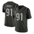 Parkc NY.Jets #91 Jowon Briggs Player Green Limited 2025 Rivalries Collection Home Game Stitched Jerseys