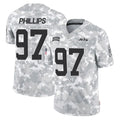Parkc NY.Jets #97 Harrison Phillips Player Arctic Camo Salute to Service Limited Game Stitched Jerseys