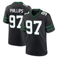 Parkc NY.Jets #97 Harrison Phillips Player Black Legacy Home Game Stitched Jerseys