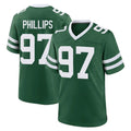 Parkc NY.Jets #97 Harrison Phillips Player Green Legacy Home Game Stitched Jerseys