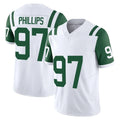 Parkc NY.Jets #97 Harrison Phillips Player White Limited Classic Vapor F.U.S.E. Home Game Stitched Jerseys