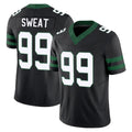 Parkc NY.Jets #99 T'Vondre Sweat Player Black Limited Legacy Vapor F.U.S.E. Home Game Stitched Jerseys
