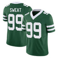 Parkc NY.Jets #99 T'Vondre Sweat Player Green Legacy Limited Vapor F.U.S.E. Home Game Stitched Jerseys