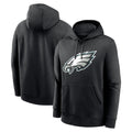 Parkc P.Eagles Black LOGO Pullover Hoodies Home Game Stitched Jerseys