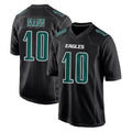 Parkc P.Eagles #10 Braden Mann Player Carbon Black Fashion Home Game Stitched Jerseys