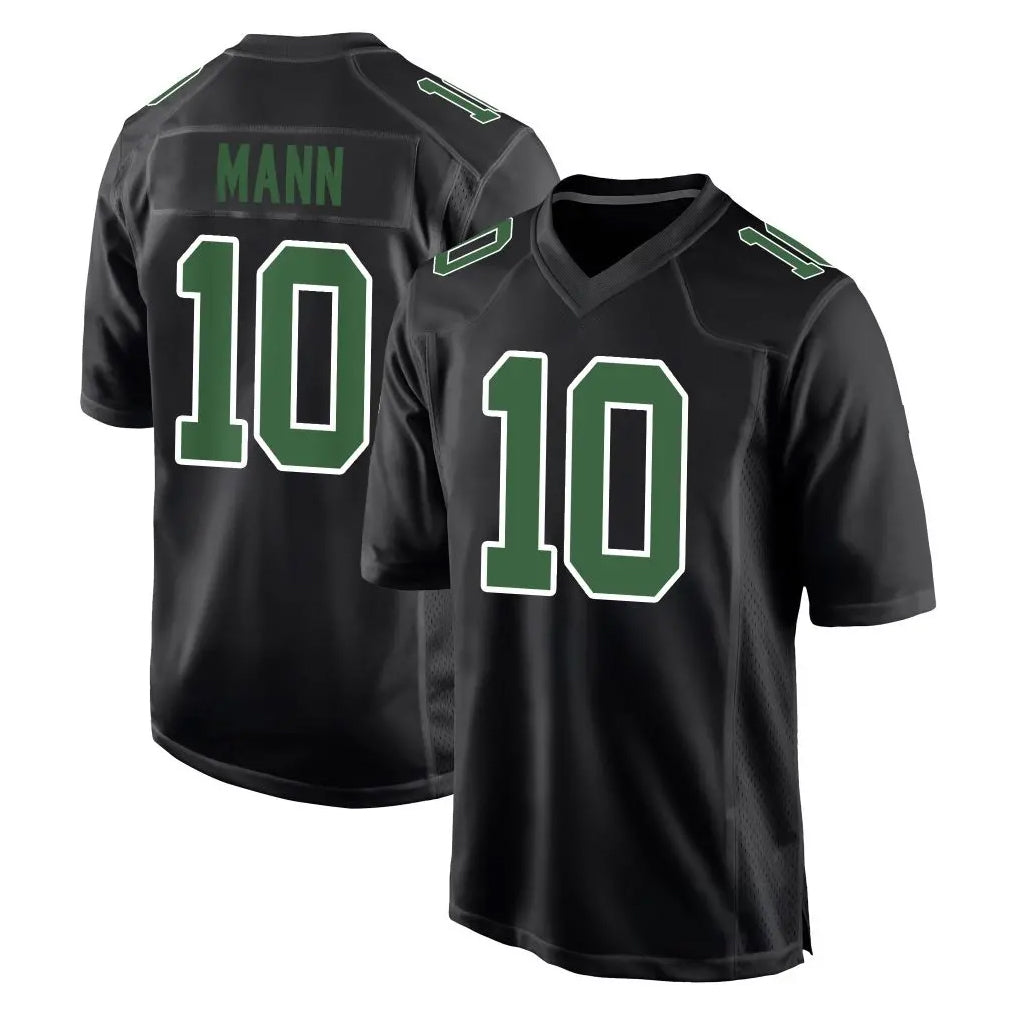 Parkc P.Eagles #10 Braden Mann Player Carbon Green Fashion Home Game Stitched Jerseys