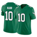 Parkc P.Eagles #10 Braden Mann Player Green Kelly Alternate Vapor F.U.S.E. Home Game Stitched Jerseys