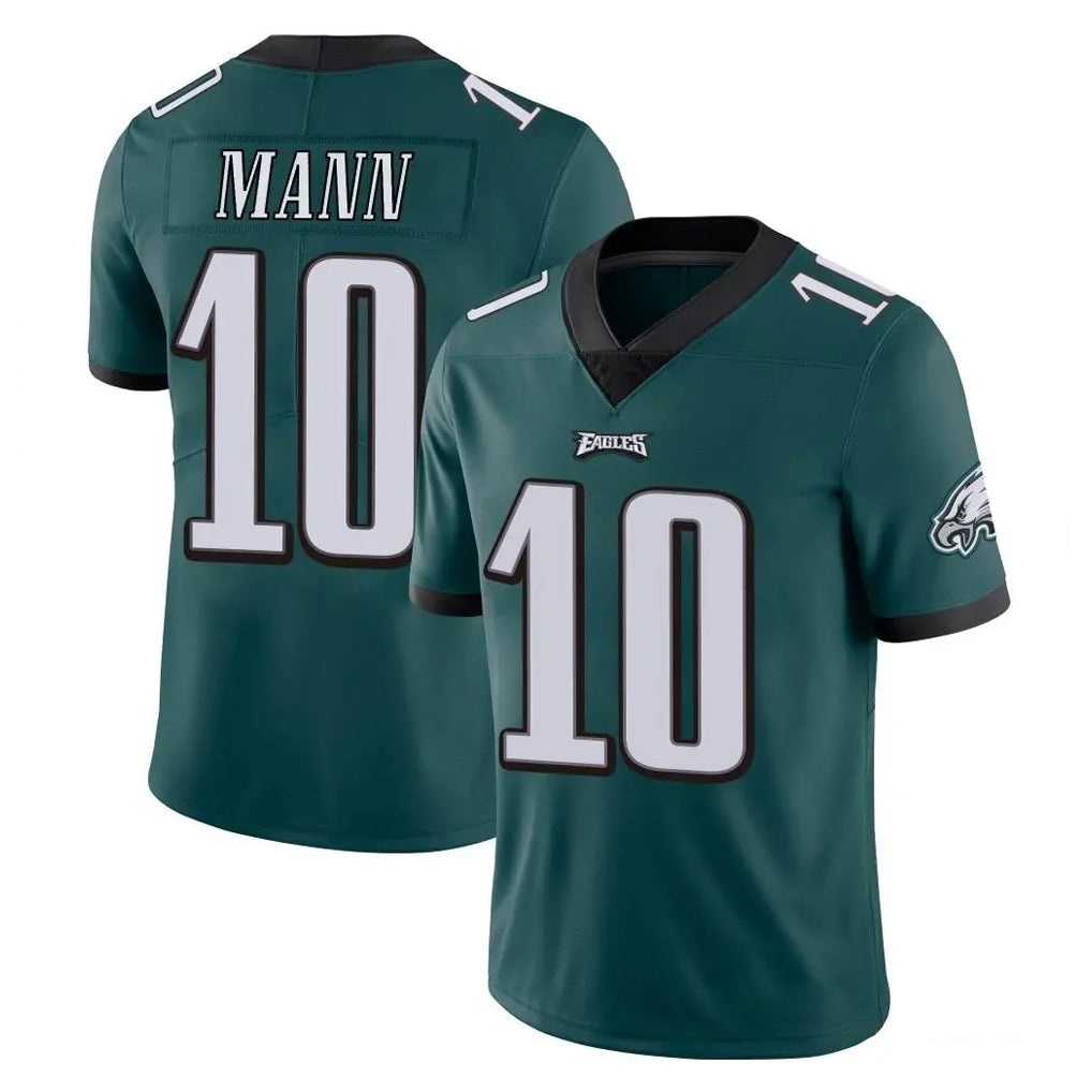 Parkc P.Eagles #10 Braden Mann Player Team Color Green Vapor Untouchable Home Game Stitched Jerseys