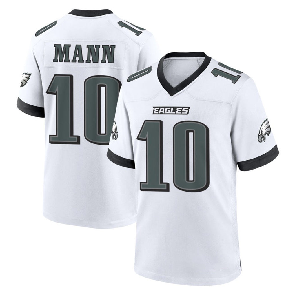 Parkc P.Eagles #10 Braden Mann Player White Game Home Stitched Jerseys