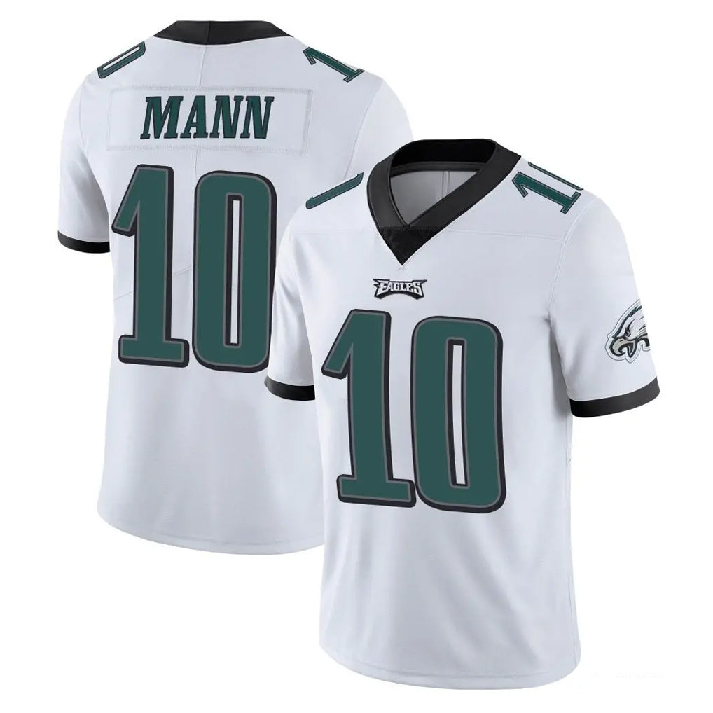 Parkc P.Eagles #10 Braden Mann Player White Limited Vapor Untouchable Home Game Stitched Jerseys