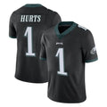 Parkc P.Eagles #1 Jalen Hurts Player Black Limited Vapor Untouchable Home Game Stitched Jerseys