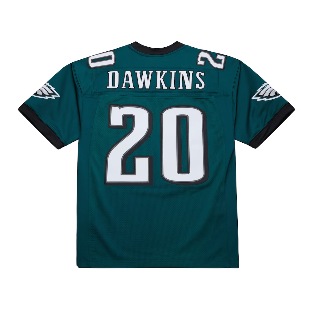 Parkc P.Eagles #20 Brian Dawkins Mitchell & Ness Green 2007 Authentic Throwback Retired Player Stitched Puhic Jersey