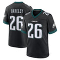 Parkc P.Eagles #26 Saquon Barkley Player Black Game Home Stitched Jerseys