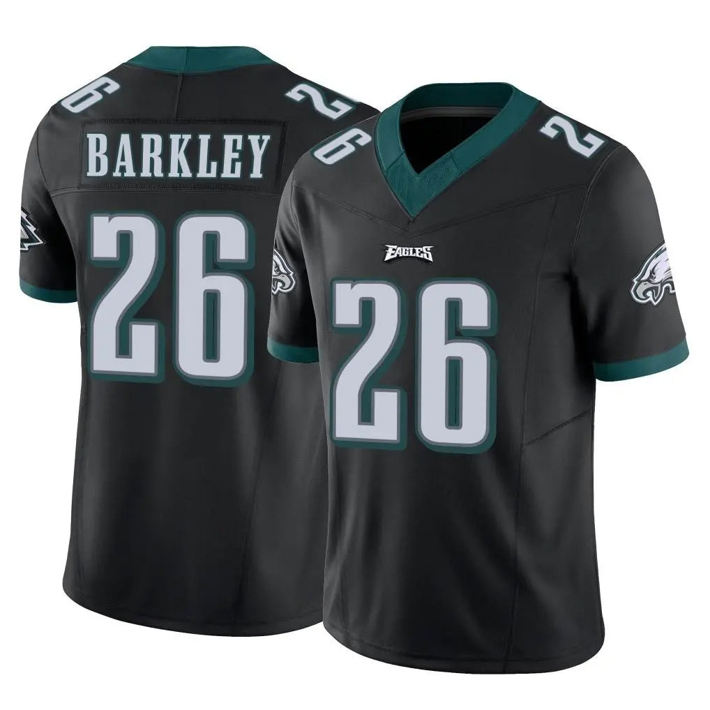 Parkc P.Eagles #26 Saquon Barkley Player Black Limited Vapor F.U.S.E. Home Game Stitched Jerseys
