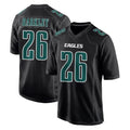 Parkc P.Eagles #26 Saquon Barkley Player Carbon Black Fashion Home Game Stitched Jerseys