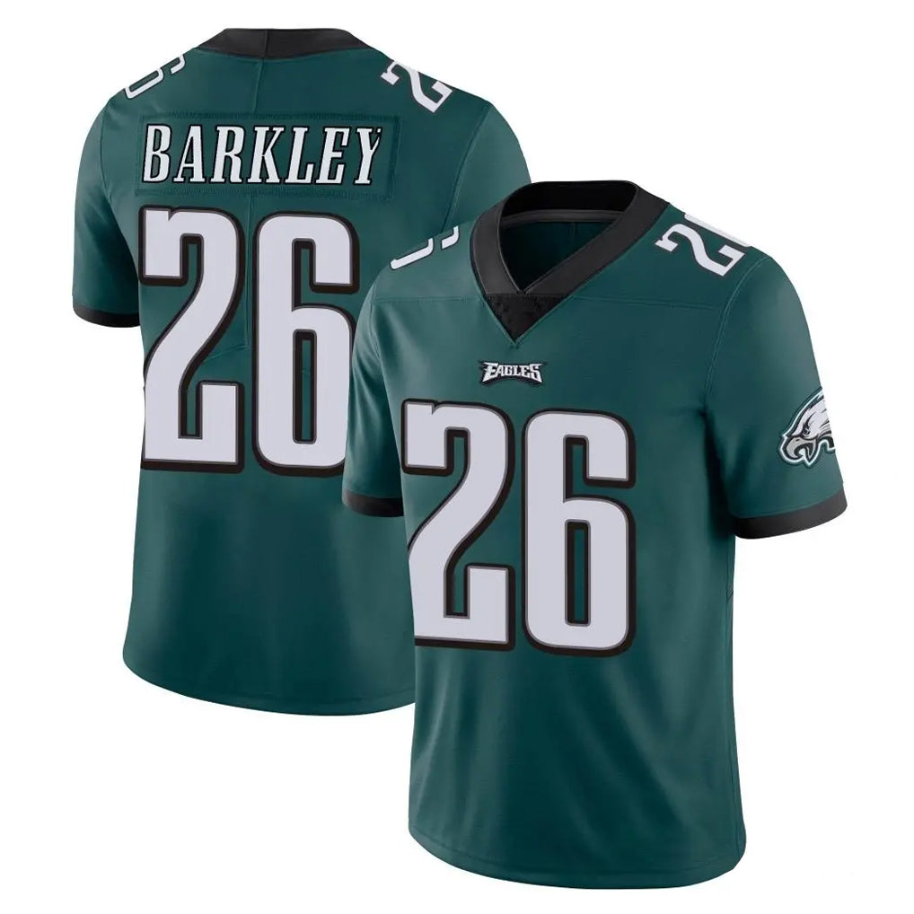 Parkc P.Eagles #26 Saquon Barkley Player Team Color Green Vapor Untouchable Home Game Stitched Jerseys