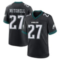 Parkc P.Eagles #27 Quinyon Mitchell Player Black Game Home Stitched Jerseys
