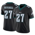 Parkc P.Eagles #27 Quinyon Mitchell Player Black Limited Vapor F.U.S.E. Home Game Stitched Jerseys