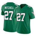 Parkc P.Eagles #27 Quinyon Mitchell Player Green Kelly Alternate Vapor F.U.S.E. Home Game Stitched Jerseys