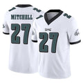 Parkc P.Eagles #27 Quinyon Mitchell Player White Limited Vapor F.U.S.E. Home Game Stitched Jerseys