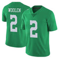 Parkc P.Eagles #2 Riq Woolen Player Green Limited Vapor Untouchable Home Game Stitched Jerseys