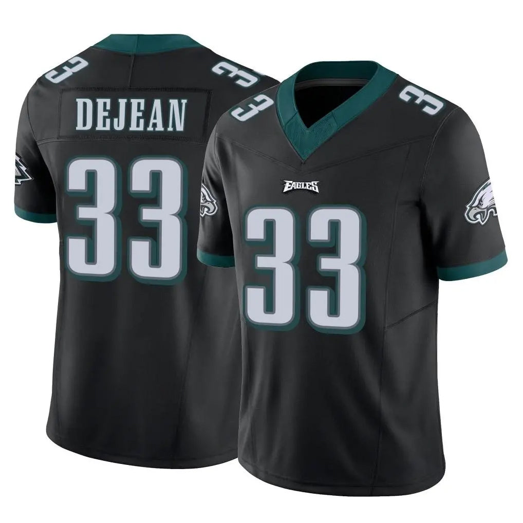 Parkc P.Eagles #33 Cooper DeJean Player Black Limited Vapor F.U.S.E. Home Game Stitched Jerseys