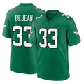 Parkc P.Eagles #33 Cooper DeJean Player Green Kelly Alternate Home Game Stitched Jerseys