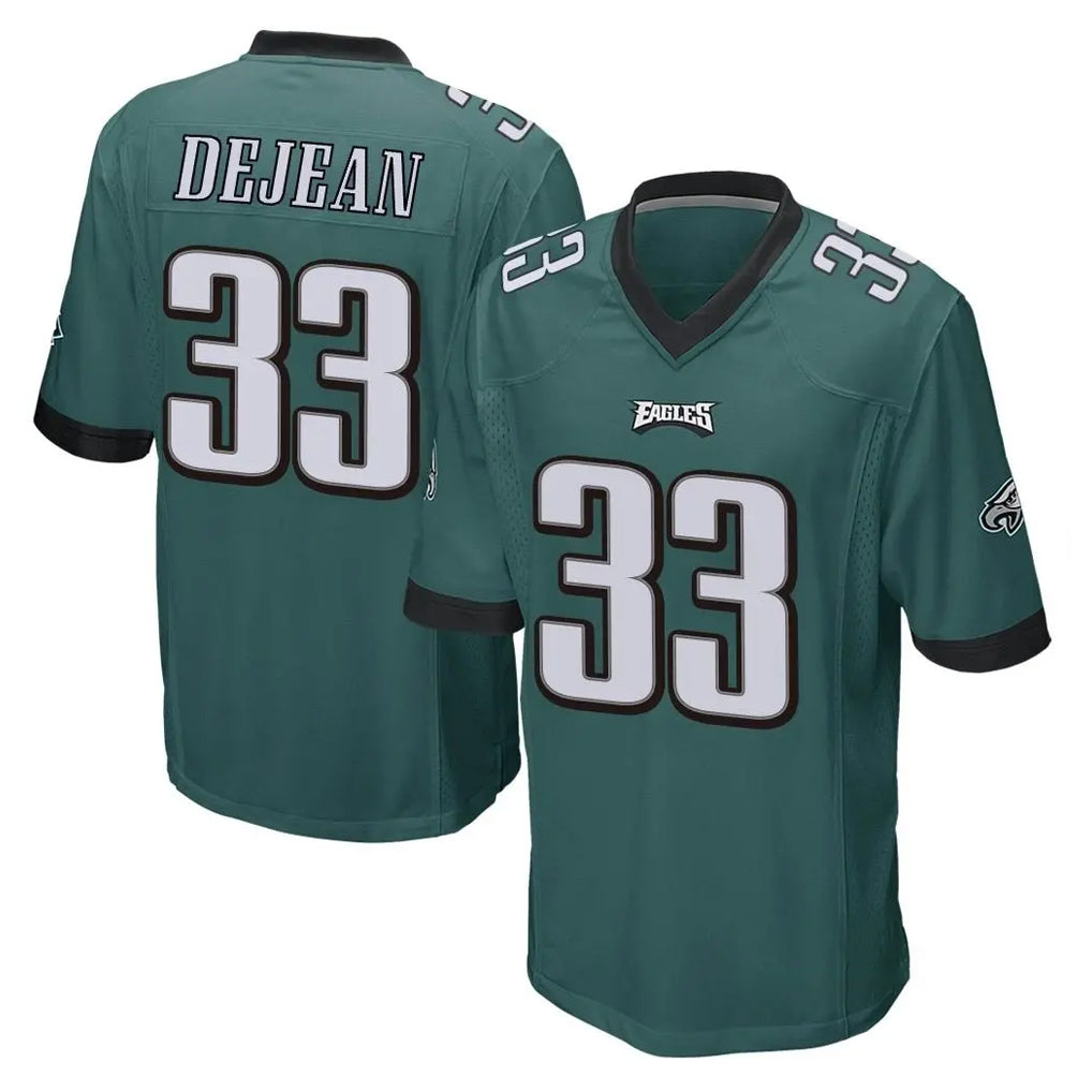 Parkc P.Eagles #33 Cooper DeJean Player Team Color Green Home Game Stitched Jerseys