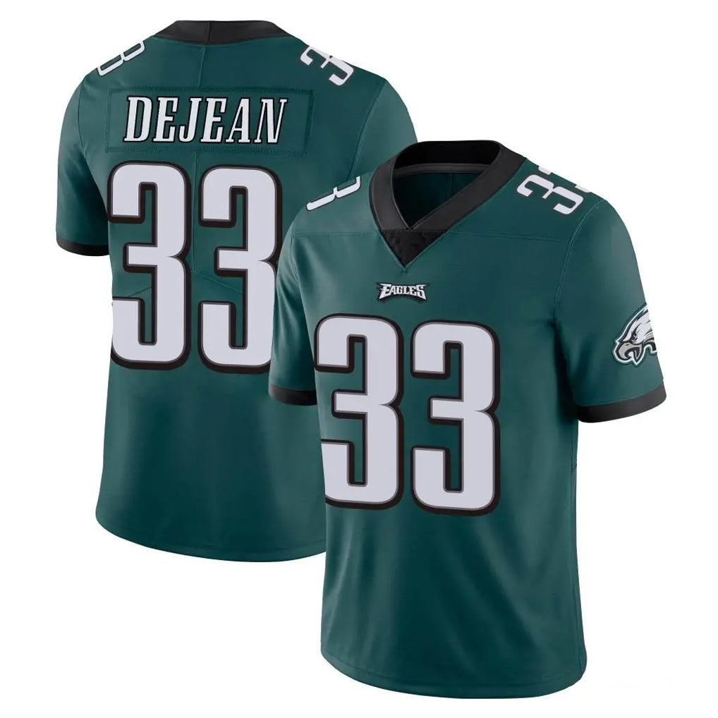 Parkc P.Eagles #33 Cooper DeJean Player Team Color Green Vapor Untouchable Home Game Stitched Jerseys