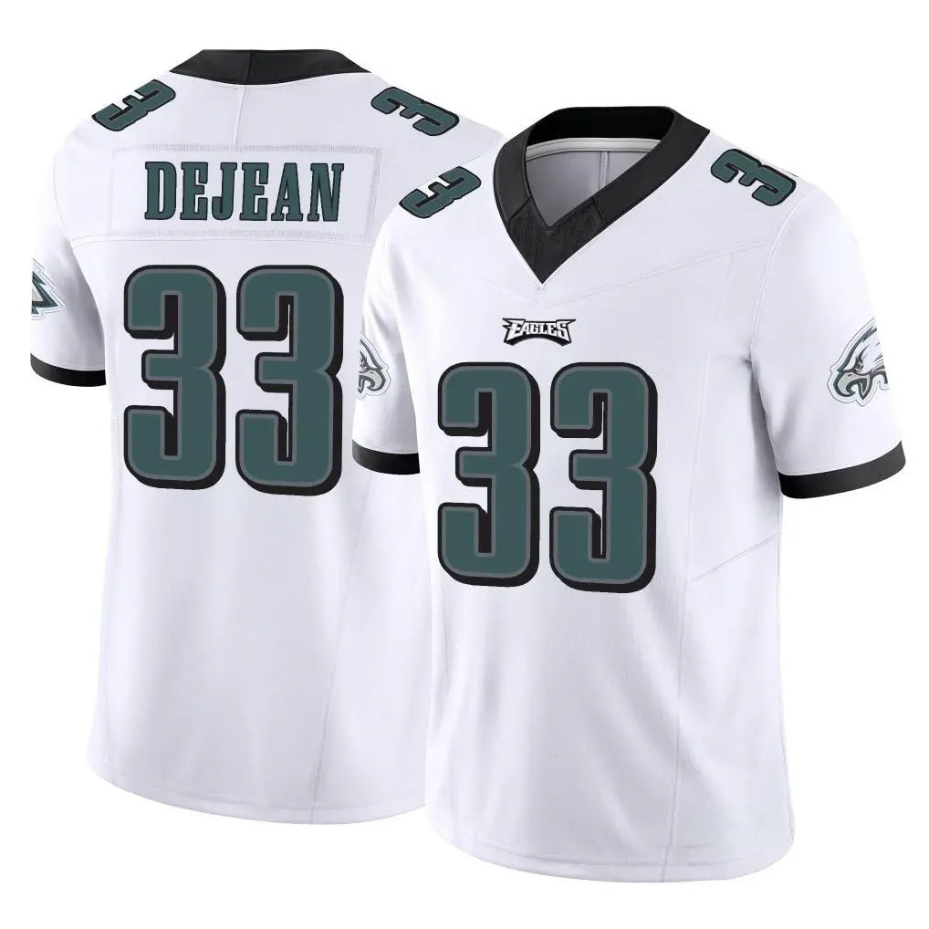 Parkc P.Eagles #33 Cooper DeJean Player White Limited Vapor F.U.S.E. Home Game Stitched Jerseys