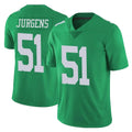 Parkc P.Eagles #51 Cam Jurgens Player Green Limited Vapor Untouchable Home Game Stitched Jerseys