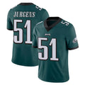 Parkc P.Eagles #51 Cam Jurgens Player Team Color Green Vapor Untouchable Home Game Stitched Jerseys