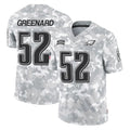 Parkc P.Eagles #52 Jonathan Greenard Player Arctic Camo Salute to Service Limited Game Stitched Jerseys