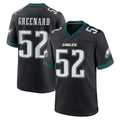 Parkc P.Eagles #52 Jonathan Greenard Player Black Game Home Stitched Jerseys